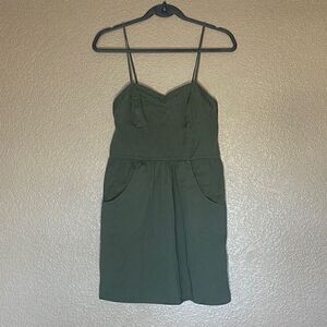 Mossimo army green dress size Small
